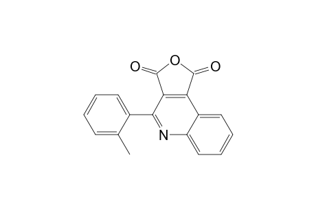 2-(2'-Methylphenyl)quinoline-3,4-dicarboxylic anhydride