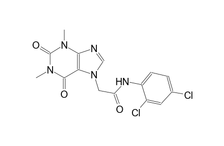 1H-purine-7-acetamide, N-(2,4-dichlorophenyl)-2,3,6,7-tetrahydro-1,3-dimethyl-2,6-dioxo-