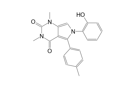 6-(2-hydroxyphenyl)-1,3-dimethyl-5-(4-methylphenyl)-1H-pyrrolo[3,4-d]pyrimidine-2,4(3H,6H)-dione