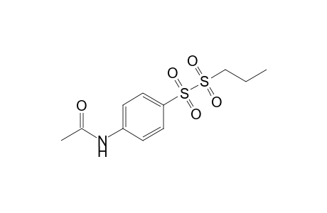 4-Acetylamidophenyl propyl disulfone