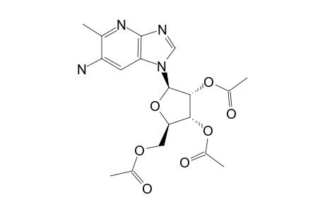 5-METHYL-1-(2,3,5-TRI-O-ACETYL-BETA-D-RIBOFURANOSYL)-1H-IMIDAZO-[4,5-B]-PYRIDIN-6-AMINE