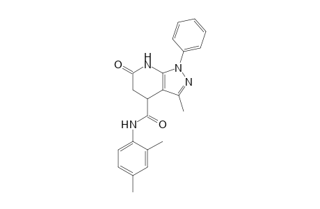 3-Methyl-6-oxo-1-phenyl-N-(2,4-Dimethylphenyl)-4,5,6,7-tetrahydro-1H-pyrazolo[3,4-b]pyridine-4-carboxamide