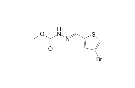 methyl (2E)-2-[(4-bromo-2-thienyl)methylene]hydrazinecarboxylate
