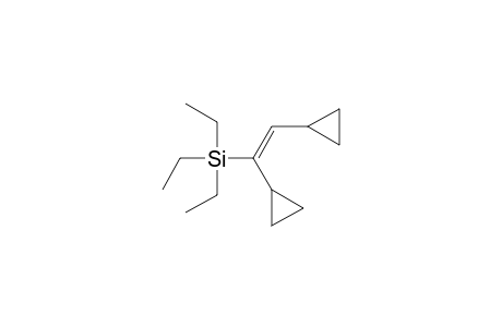 (E)-(1,2-dicyclopropylvinyl)triethylsilane