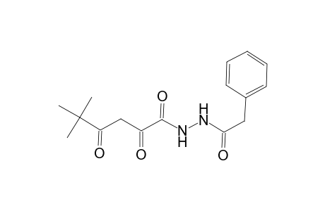 Acethydrazide, 2-phenyl-N2-(5,5-dimethyl-1,2,4-trioxohexyl)-