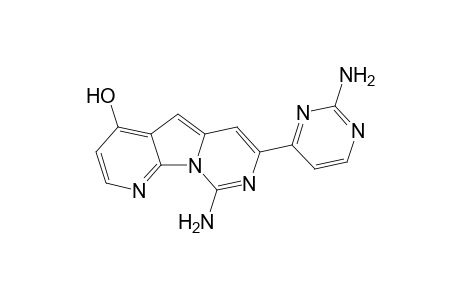 9-Amino-4-hydroxy-7-(2-aminopyrimidin-4-yl)pyrido[3',2':4,5]pyrrolo[1,2-c]pyrimidine