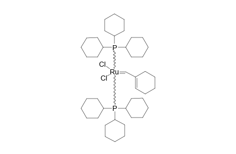 DICHLORO-BIS-(TRICYCLOHEXYLPHOSPHINE)-(CYCLOHEXEN-1-YL-METHYLIDENE)-RUTHENIMU-(II)