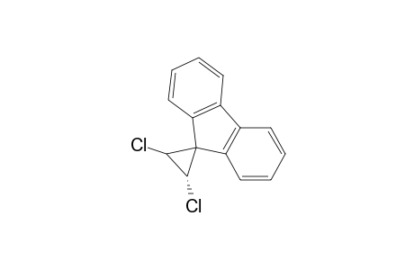 Spiro[cyclopropane-1,9'-[9H]fluorene], 2,3-dichloro-, trans-