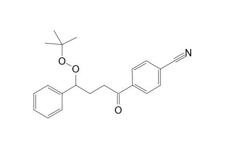 4-(4-(tert-butylperoxy)-4-phenylbutanoyl)benzonitrile
