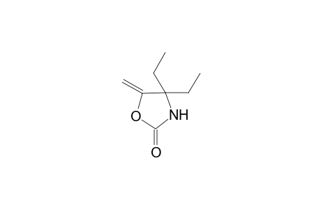 5-Meththylene-4-diethyloxazolidin-2-one