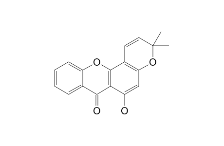 6-HYDROXY-3,3-DIMETHYLPYRANO-[2,3-C]-XANTHEN-7(3H)-ONE