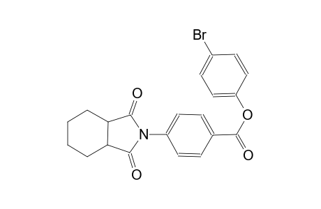 benzoic acid, 4-(octahydro-1,3-dioxo-2H-isoindol-2-yl)-, 4-bromophenyl ester