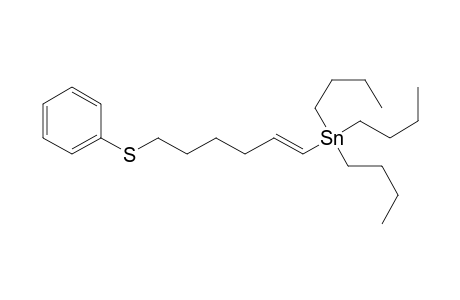6-(Phenylthio)-1-(tributylstannyl)hex-1-ene