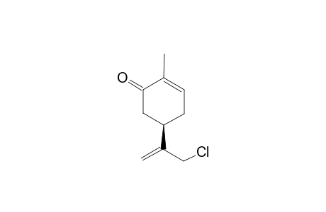 (5R)-5-(1-CHLOROMETHYLVINYL)-2-METHYLCYCLOHEX-2-ENONE