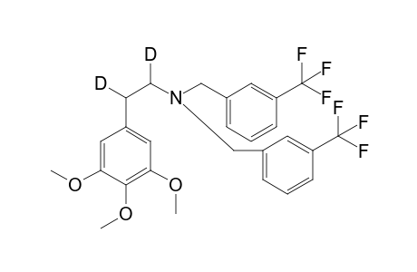 Mescaline D2 N,N-bis(3-trifluoromethylbenzyl)