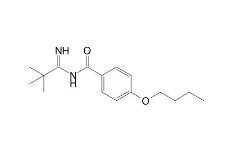 N-[4-(n-Butyloxy)benzoyl]pivalamidine