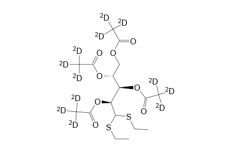 D-arabinose diethyl dithioacetal tetraacetate-D12