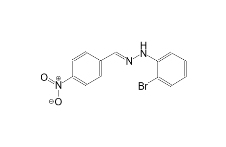 Benzaldehyde, 4-nitro-, 2-bromophenylhydrazone