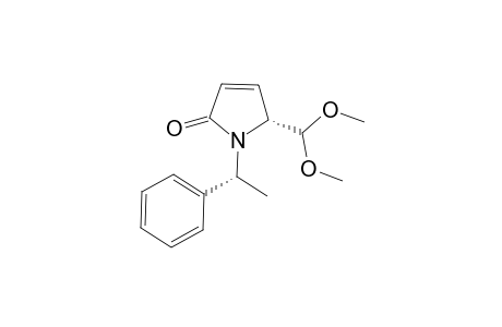 (1'R,5R)and-(1'R,5S)-5-(Dimethoxymethyl)-1-(1'-phenylethyl)-1,5-dihydro-pyrrol-2-one