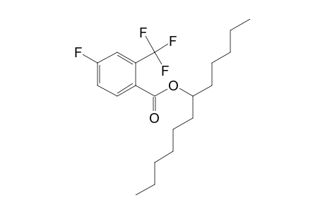 4-Fluoro-2-trifluromethylbenzoic acid, 6-dodecyl ester