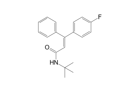 (E)-N-(tert-Butyl)-3-(4-fluorophenyl)-3-phenylacrylamide