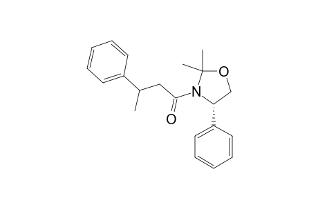 (R)-2,2-DIMETHYL-4-PHENYL-3-[(S)-3-PHENYLBUTANOYL]-OXAZOLIDINE