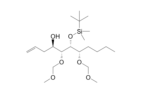 (4R,5R,6R,7S)-6-(tert-Butyldimethylsilyloxy)-5,7-bis(methoxymethoxy)undec-1-en-4-ol