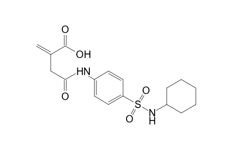 4'-(cyclohexylsulfamoyl)-2-methylenesuccinanilic acid