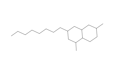 1,6-Dimethyl-3-octyldecahydronaphthalene