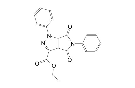 pyrrolo[3,4-c]pyrazole-3-carboxylic acid, 1,3a,4,5,6,6a-hexahydro-4,6-dioxo-1,5-diphenyl-, ethyl ester