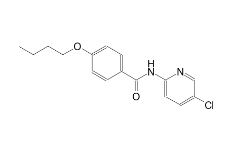 benzamide, 4-butoxy-N-(5-chloro-2-pyridinyl)-