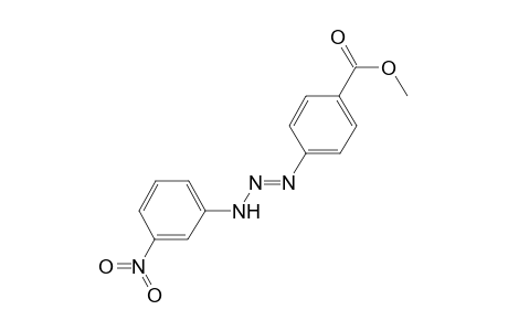 Methyl 4-[(1E)-3-(3-nitrophenyl)-1-triazenyl]benzoate