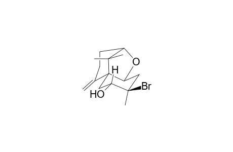 7-Hydroxy-8-bromo-decahydro-2,5a-methano-8,10,10-trimethyl-5-methylene-1-benzoxepin