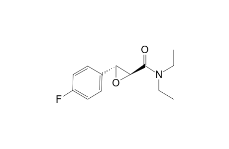trans-N,N-Diethyl-3-(4-fluorophenyl)-2,3-epoxypropionamide
