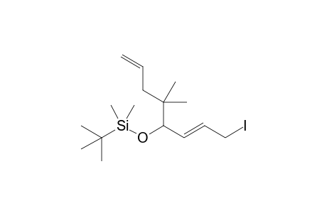 4-[(t-Butyldimethylsilyl)oxy]-1-iodo-5,5-dimethylocta-2,7-diene