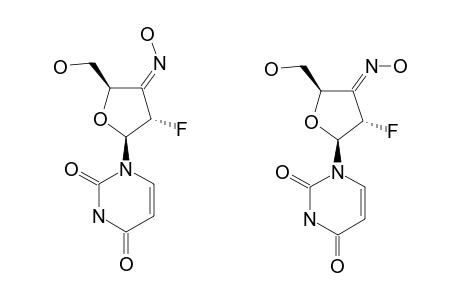 1-[(E)/(Z)-2',3'-DIDEOXY-2'-FLUORO-3'-(HYDROXYIMINO)-BETA-D-ERYTHRO-PENTOFURANOSYL]-URACIL