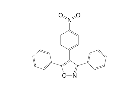 4-(4-Nitrophenyl)-3,5-diphenylisoxazole