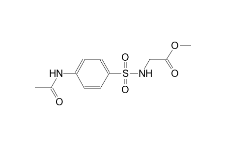 acetic acid, [[[4-(acetylamino)phenyl]sulfonyl]amino]-, methyl ester