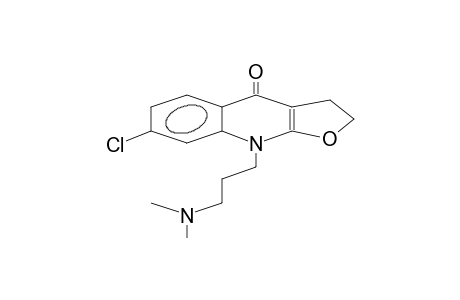 7-chloro-9-(3-dimethylaminopropyl)-2,3,4,9-tetrahydrobenzo[e]furo[2,3-b]pyridin-4-one