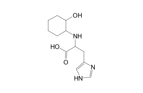 2-(2-Hydroxy-cyclohexylamino)-3-(1H-imidazol-4-yl)-propionic acid