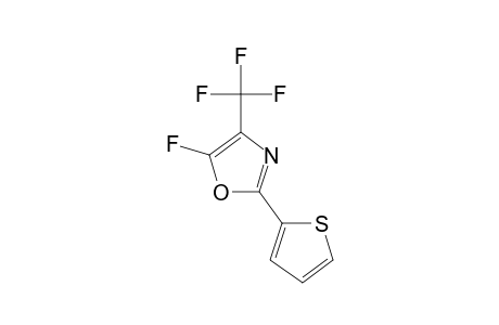 2-(2-THIENYL)-4-TRIFLUOROMETHYL-5-FLUOROOXAZOLE