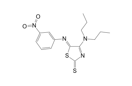 5-(3-Nitrophenylimino)-4-(di-n-propylamino)-deata.(3)-thiazoline-2-thione