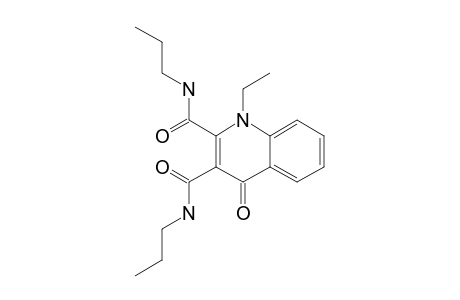 1-ETHYL-1,4-DIHYDRO-N-PROPYL-2-(N-PROPYLAMINOCARBONYL)-4-OXO-3-QUINOLINE-CARBOXAMIDE