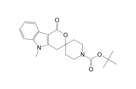 Spiro[piperidine-4,3'(1'H)-pyrano[4,3-b]indol]-1-carboxylic acid, 4',5'-dihydro-5'-methyl-1'-oxo-, 1,1-dimethylethyl ester
