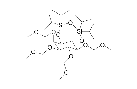 1-D-1,6-O-(1,1,3,3-Tetraisopropyldisiloxanedi-1,3-yl)-2,3,4,5-tetrakis(methoxymethylene)-myo-inositol