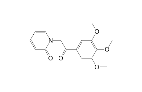 1-[2-Oxo-2-(3,4,5-trimethoxyphenyl)ethyl]-2(1H)-pyridinone