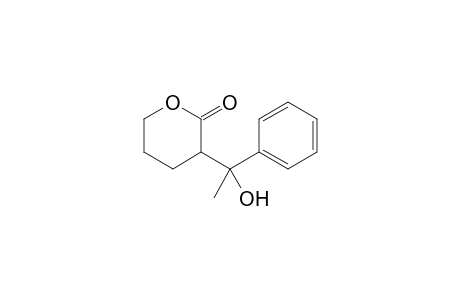 3-(1-hydroxy-1-phenylethyl)-2-oxanone