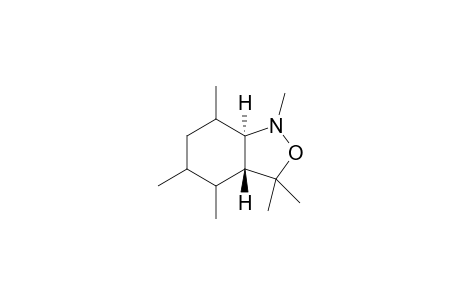 rac-(3aR,7aR)-1,3,3,4,5,7-hexamethyloctahydrobenzo[c]isoxazole