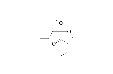 5,5-Dimethoxy-4-octanone