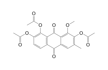 2,7,8-Triacetoxy-1-methoxy-3-methyl-9,10-anthraquinone